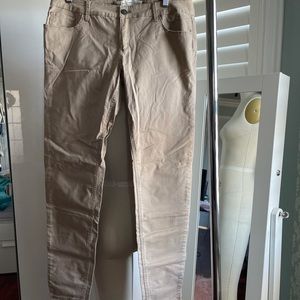 Abercrombie & Fitch Tan Skinny Jeans Size 10